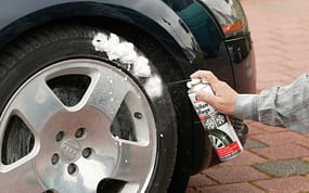 cleaning car