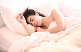 sleeping woman